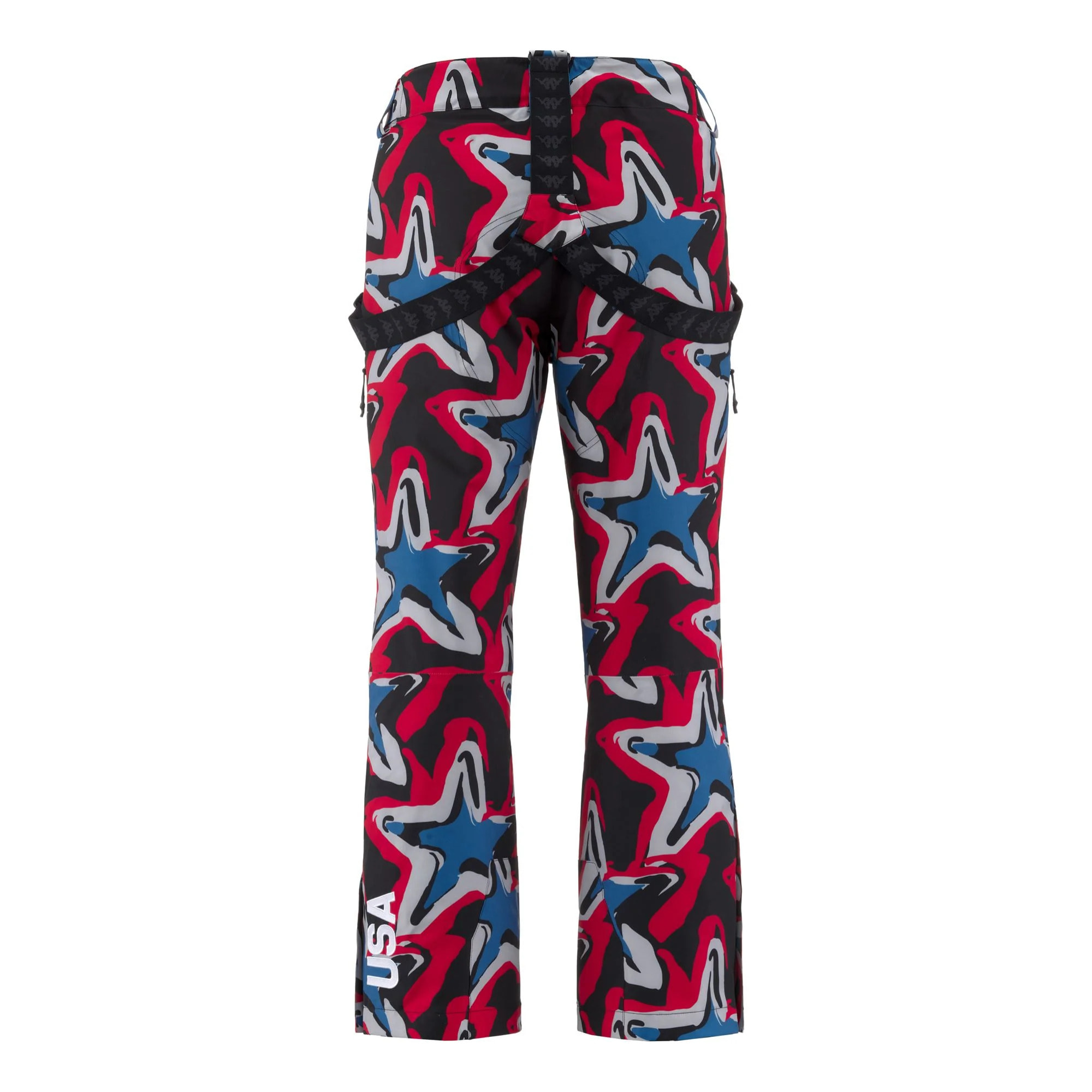 Kappa - Pantaloni Uomo Nero - 8Cento 864G Us