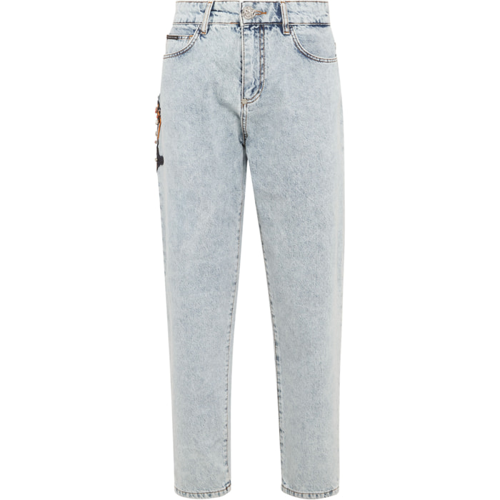 PHILIPP PLEIN Jeans dal taglio mom PAISLEY