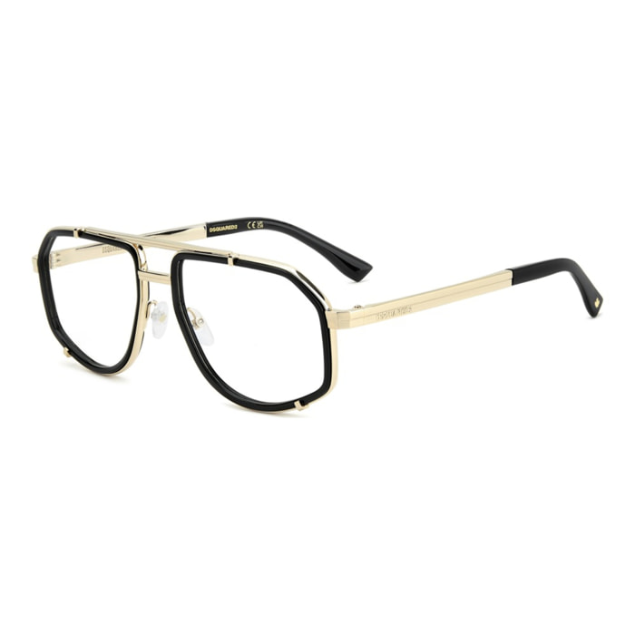 Gafas de Vista Dsquared2 D2 0191 2M2 de Metal Hombre 56 mm