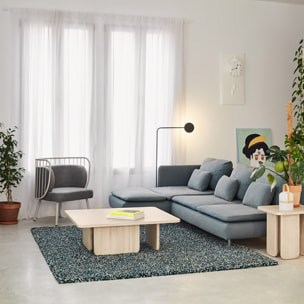 Mesa de centro Arq en natural claro