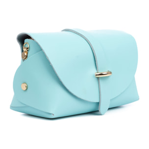 Aurora Bolso bandolera Mujer. Piel auténtica Ruga