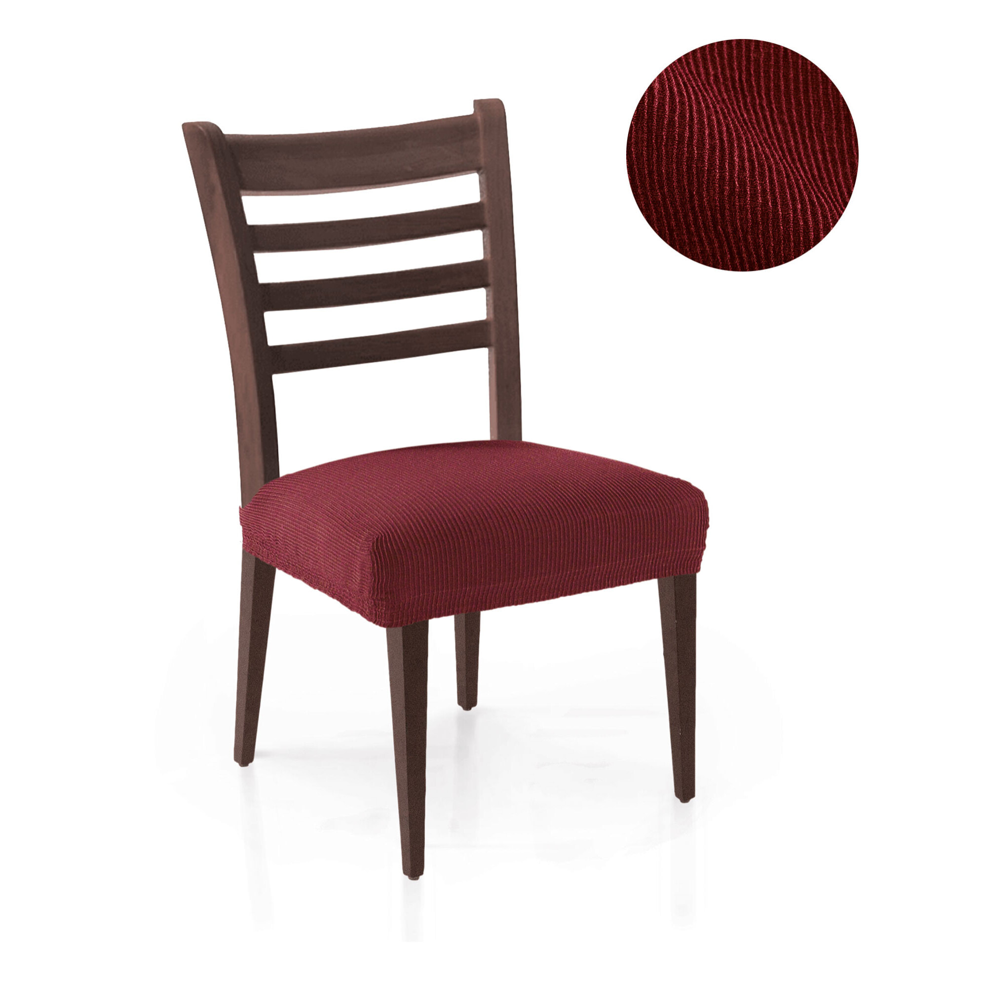 Funda Elástica para ASIENTO de SILLA pack2 unidades modelo MARCELA