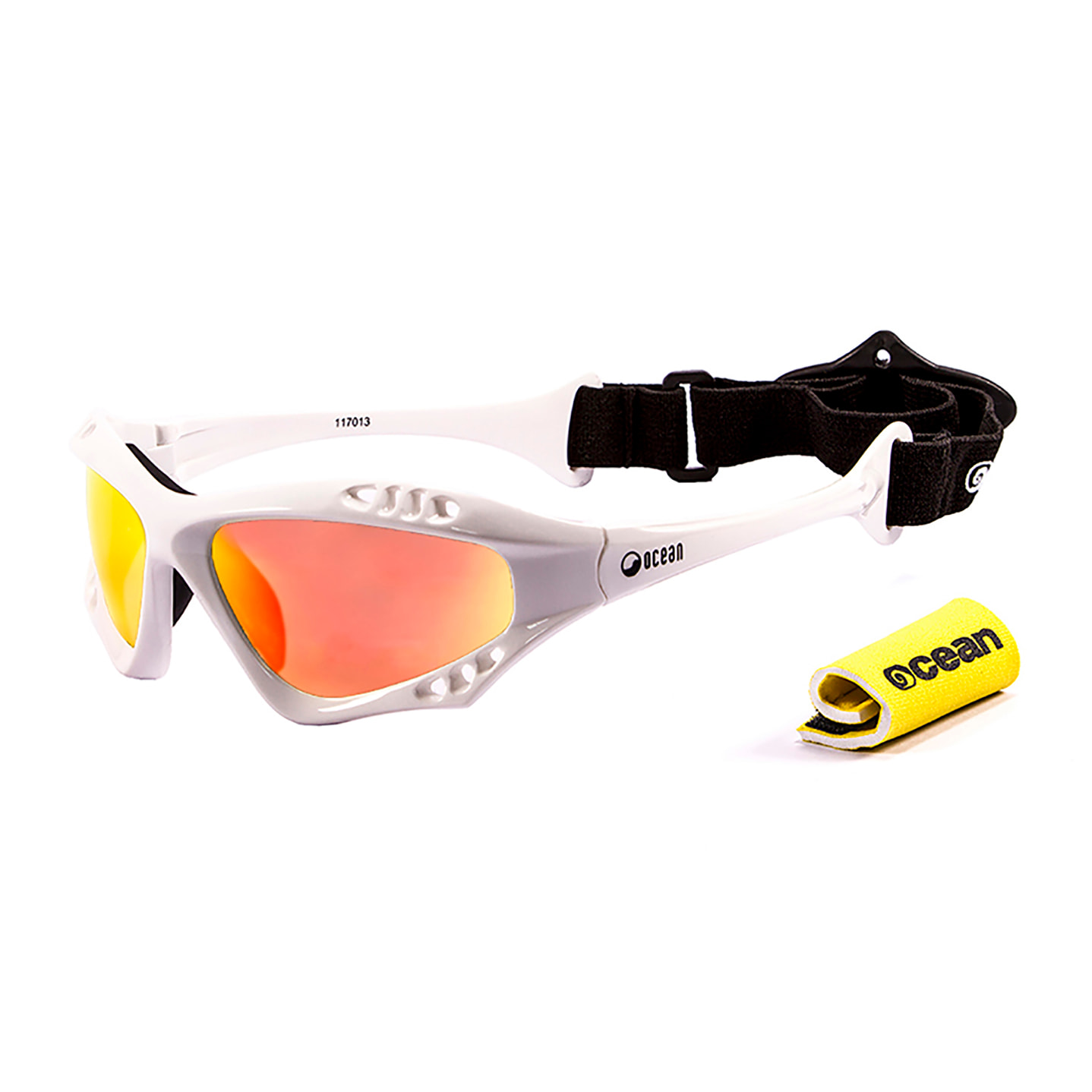 Gafas de deportes acuáticos OCEAN AUSTRALIA - Blanco brillante / Revo