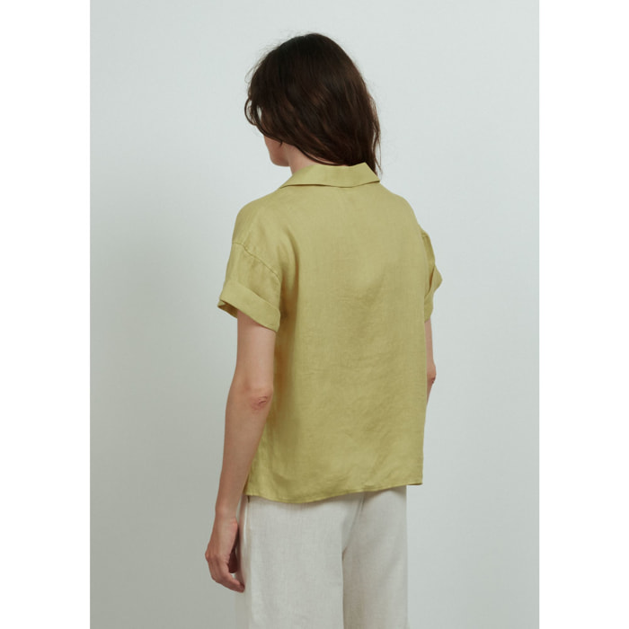 CAMICIA MUSTARD CONBIPEL