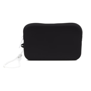 Villasor monedero / bolso de mano con asa, de silicona y asa flexible.