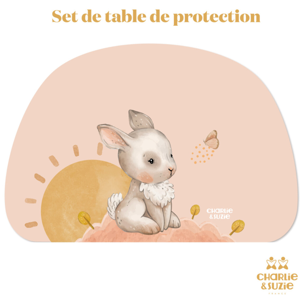 Set de table Lapin. Découvrez le Set de table.