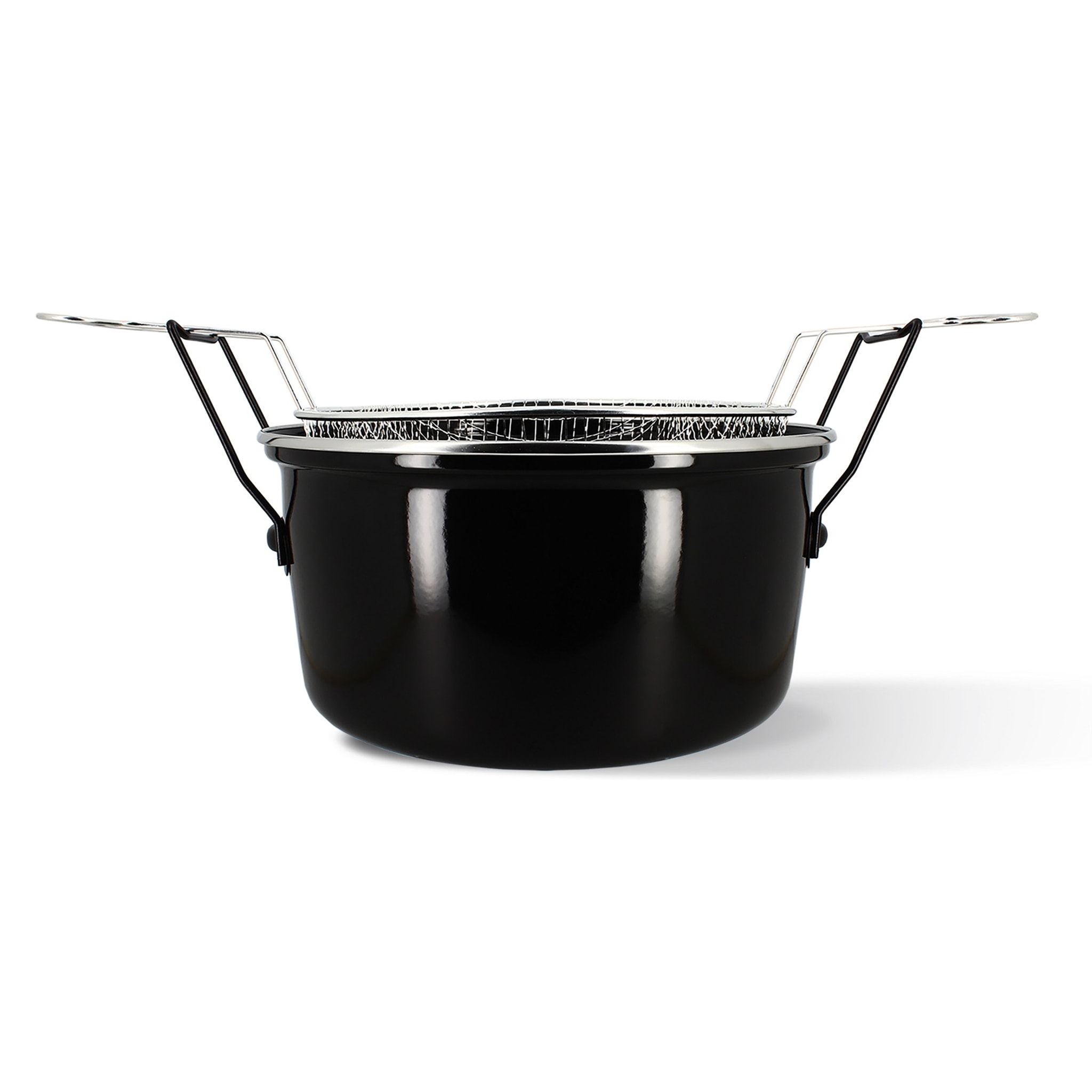 Friteuse du nord en acier émaillée 28cm