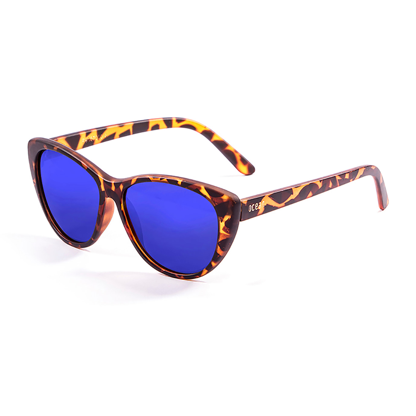Gafas de sol OCEAN HENDAYA - Carey con revo azul