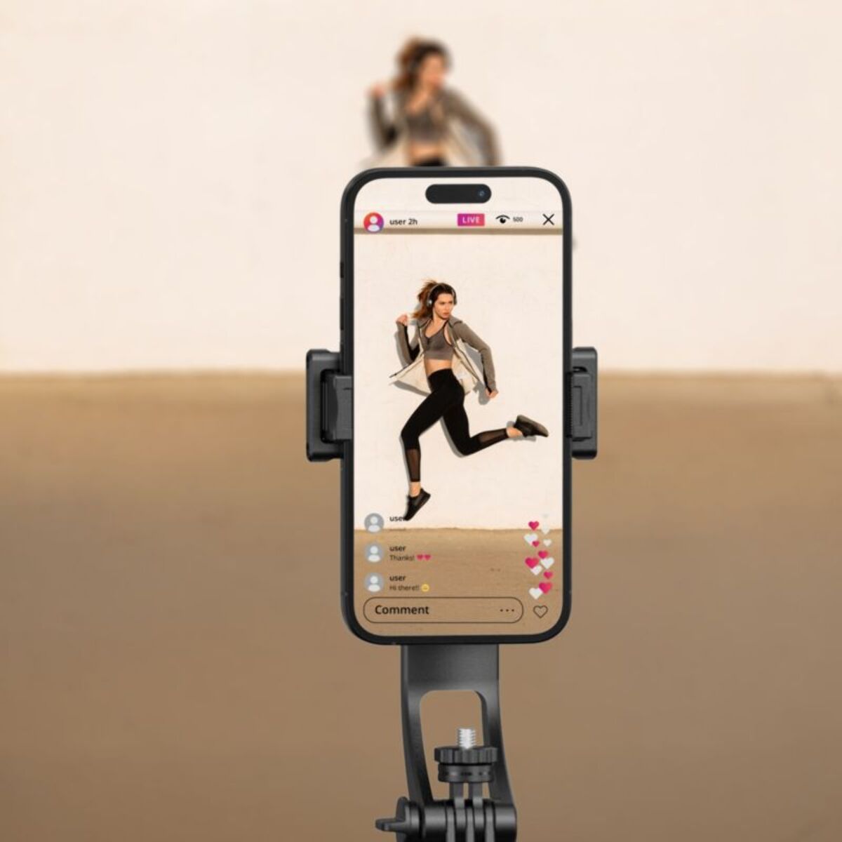 Trépied TNB Influence pro suivi visage 360