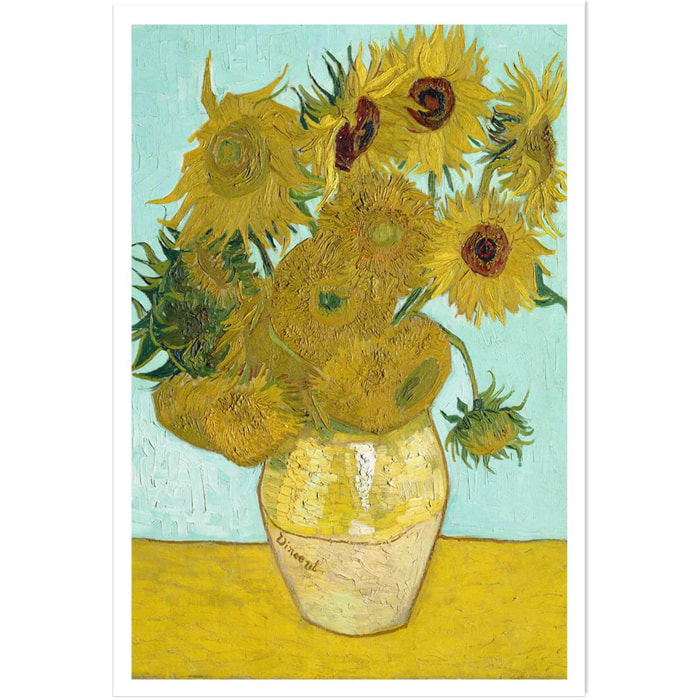 Affiche Les Tournesols par Vincent van Gogh Affiche seule