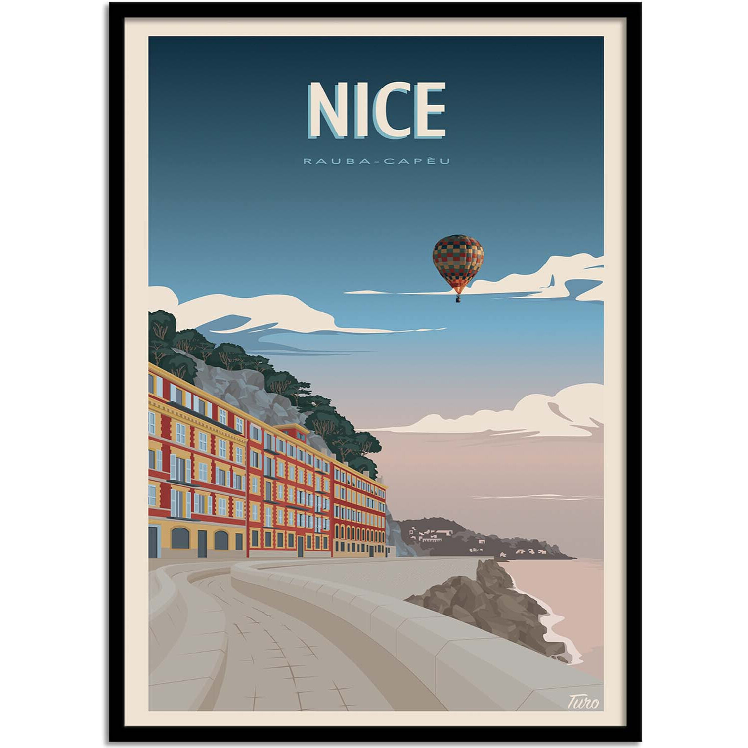 Affiche - Nice - Turo Memories Studio
