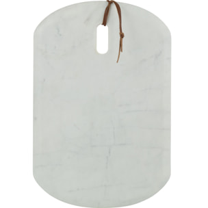 J-Line planche Rectangle Marbre - pierre - blanc - small