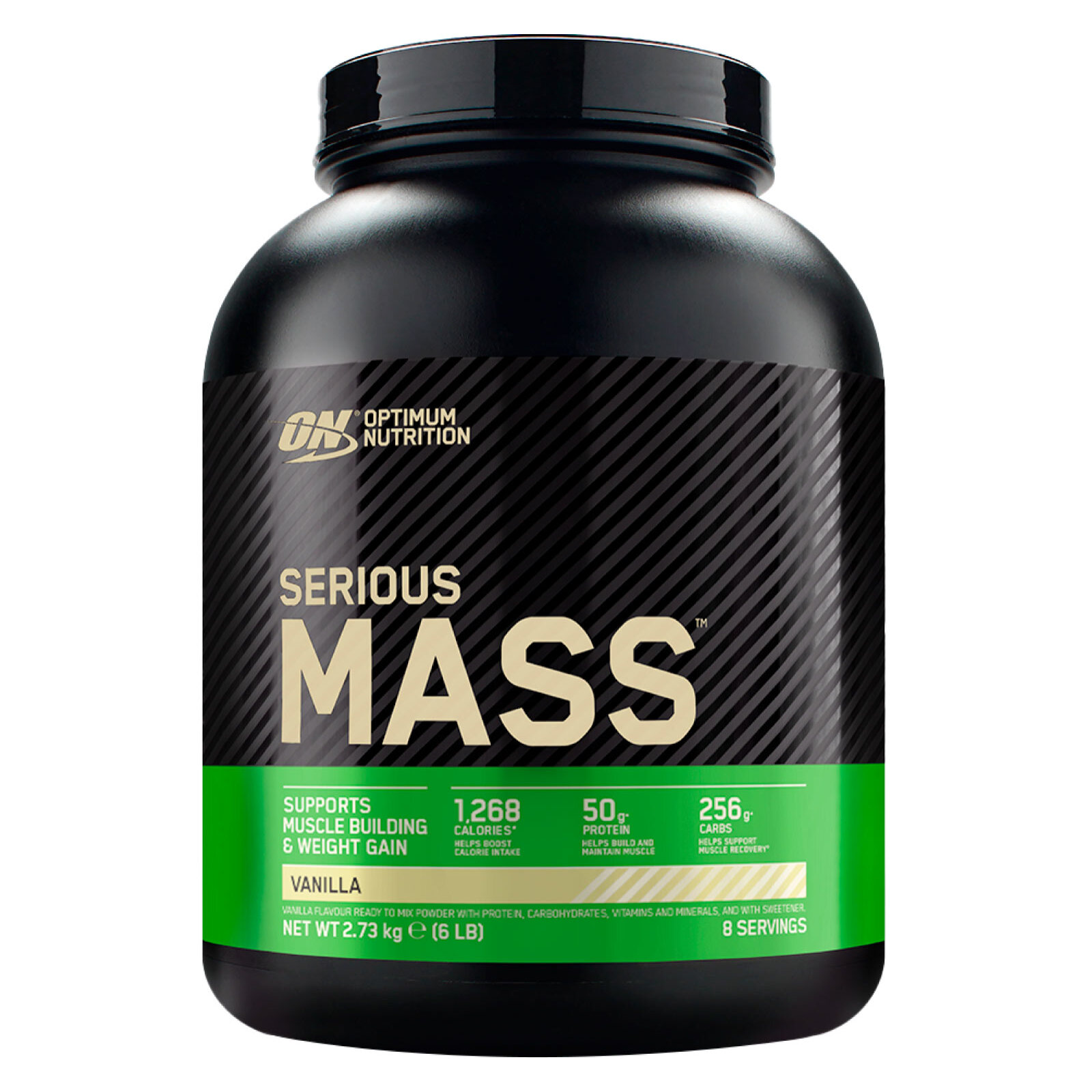 Serious Mass Proteine Whey in Polvere per Sviluppo Muscolare alla Vaniglia - Barattolo da 2,73Kg