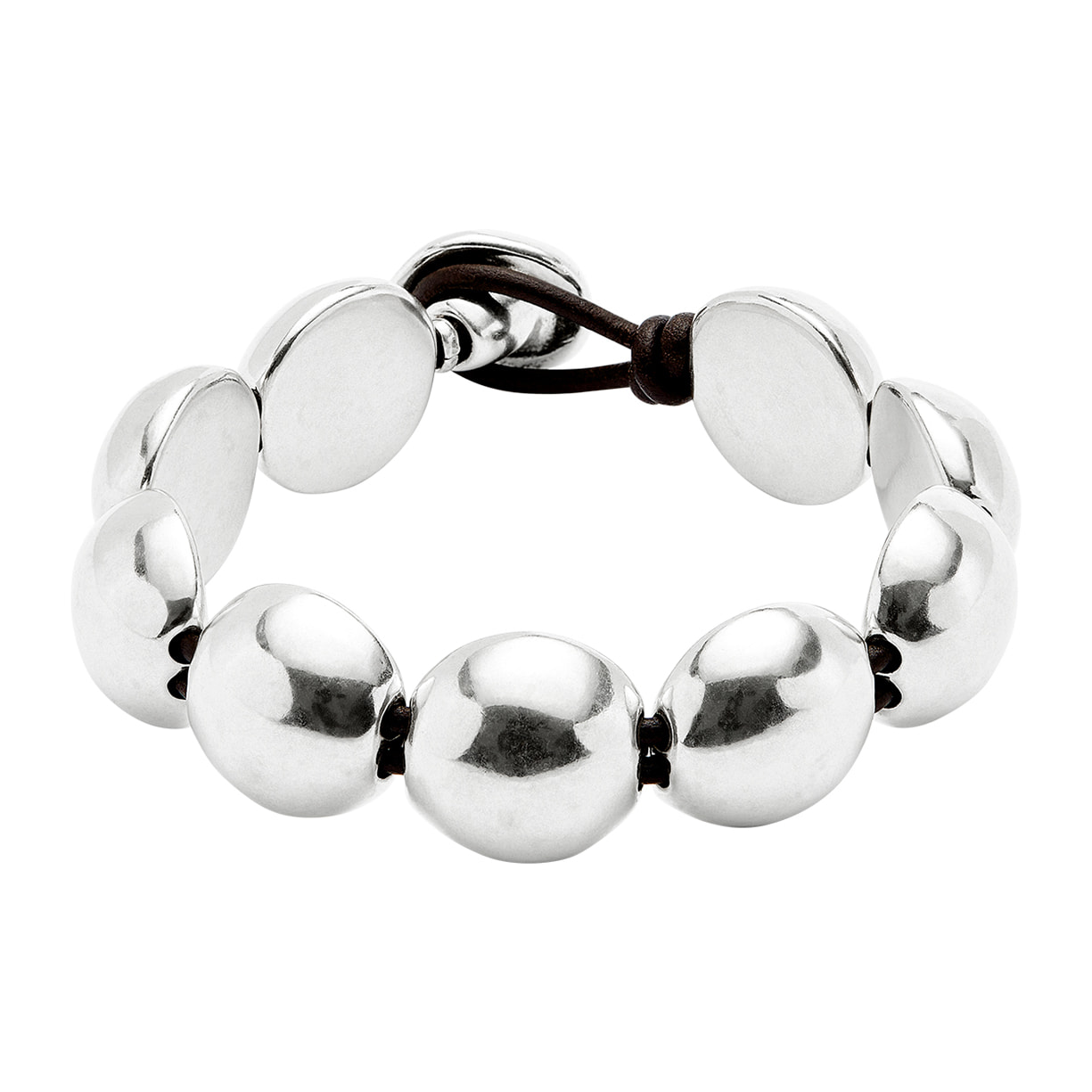 Pulsera SER INTRÉPIDA PLATEADO L