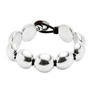 Pulsera SER INTRÉPIDA PLATEADO L