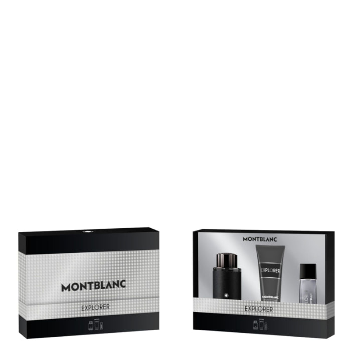 Explorer - Coffret Eau de Parfum 100ml + Vaporisateur Voyage 15ml + Gel Douche parfumé 100ml