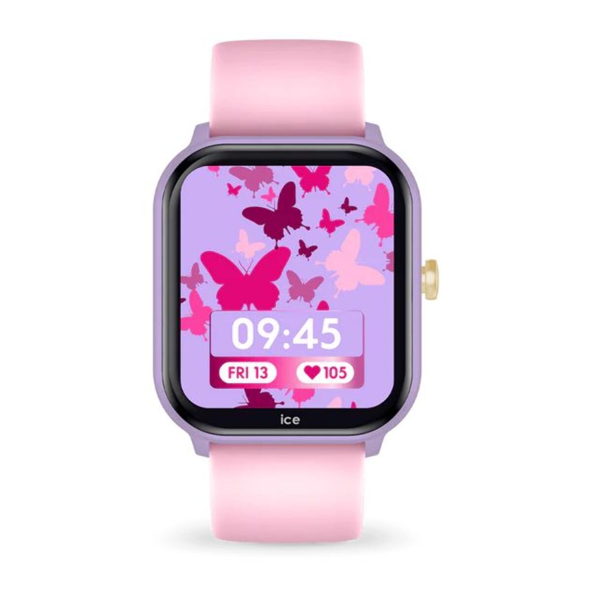 Montre connectée ICEWATCH Junior 2.0 - Purple + Bracelet Rose