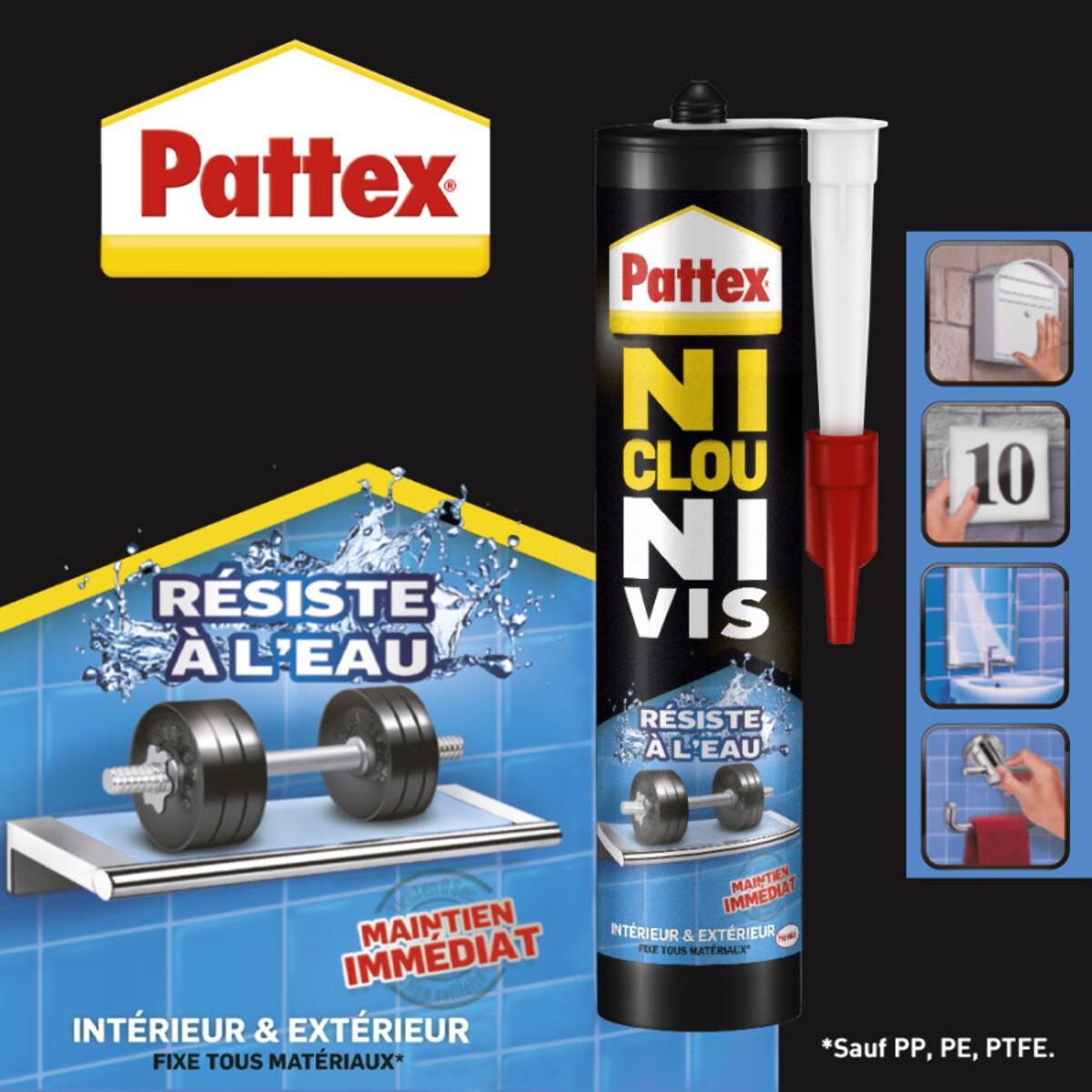 Pack de 3 - Pattex - Colle Fixation Ncnv Résiste À L'Eau Cart 450G