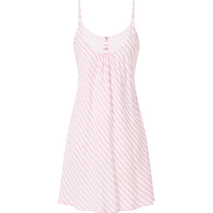 Camisón corto fucsia