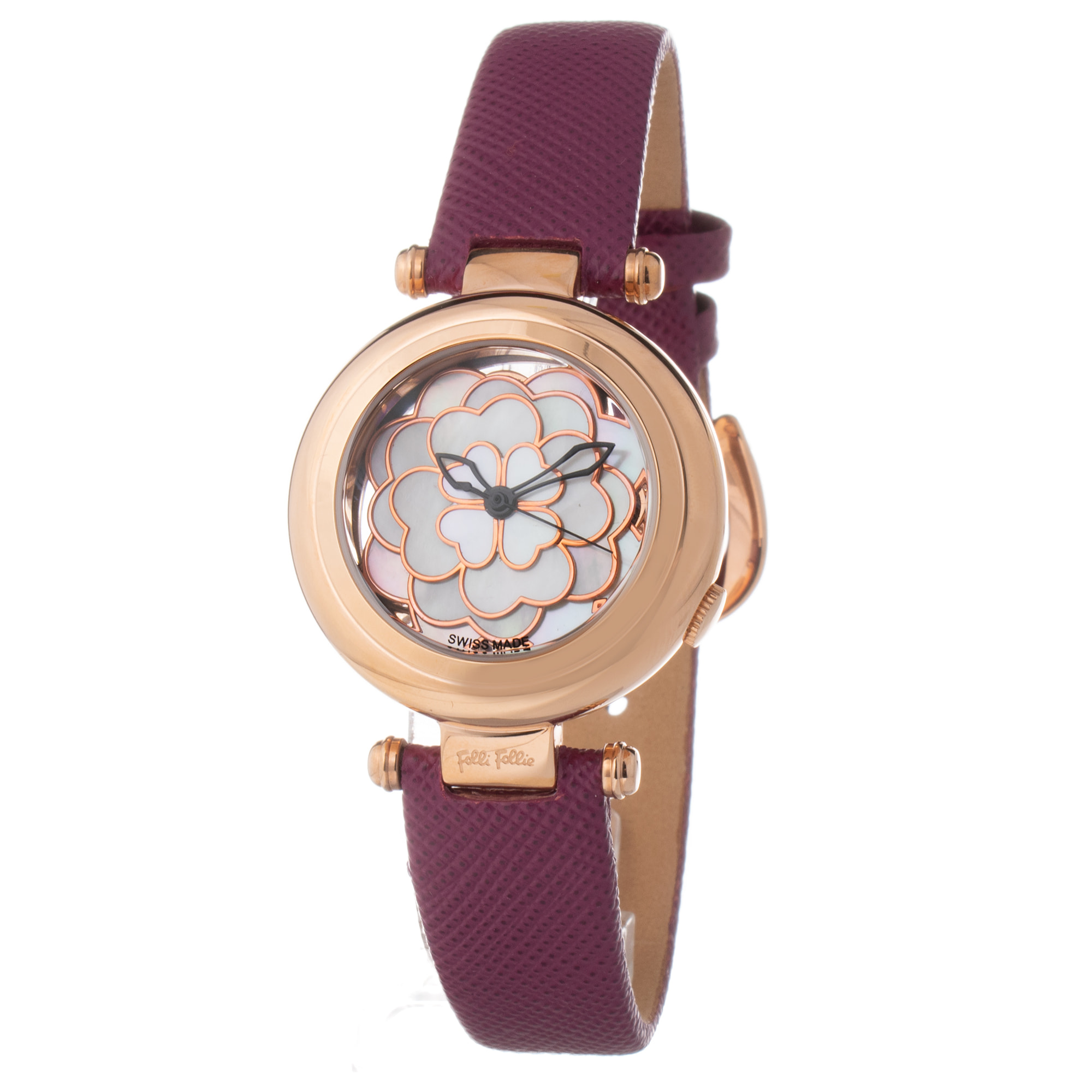 Reloj Folli Follie WF15R009SP Mujer Analogico Cuarzo con Correa de Cuero