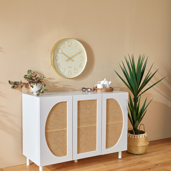 Horloge "Laure" lin D50,8cm