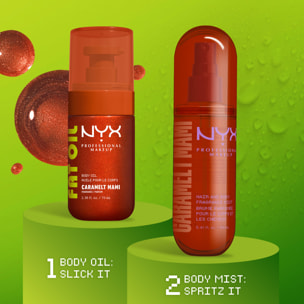 NYX Professional Makeup Fat Oil Body Brume Corps & Cheveux CARAMELT MAMI