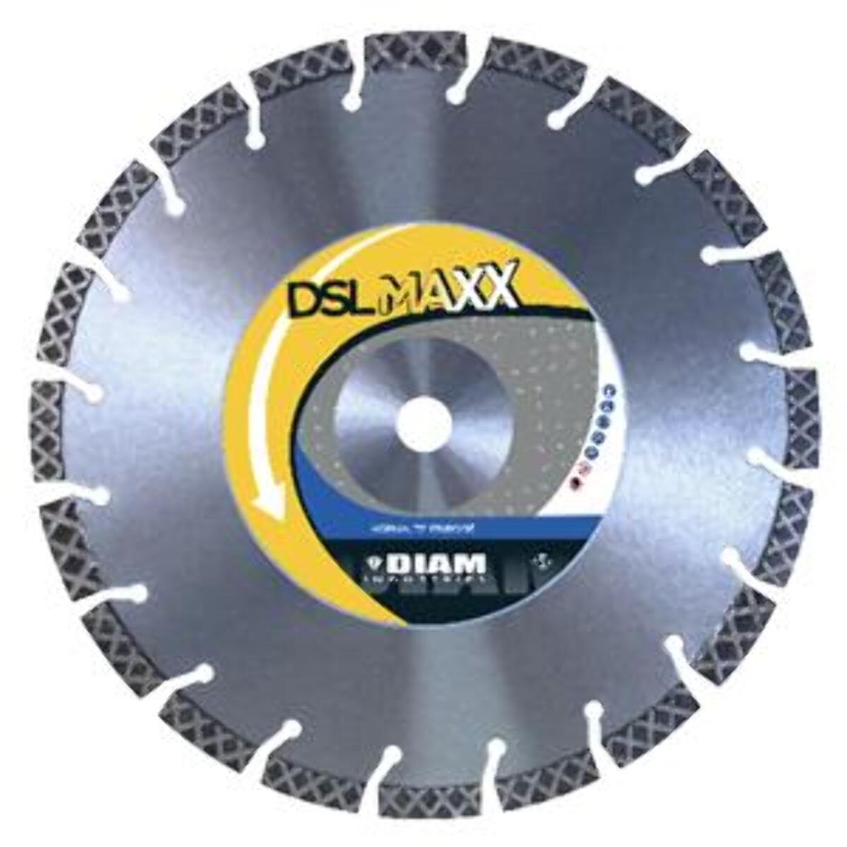 Disque diamant mixte acier asphalte béton granit Ø125mm / 22.23 mm - DIAM INDUSTRIES - DSLMAXX125/22