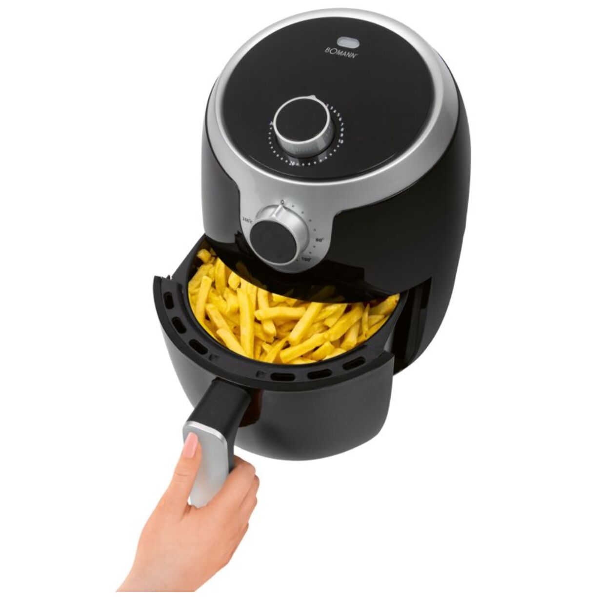 Friteuse sans huile à air chaud 1,8L Bomann FR6050HCB-Noir
