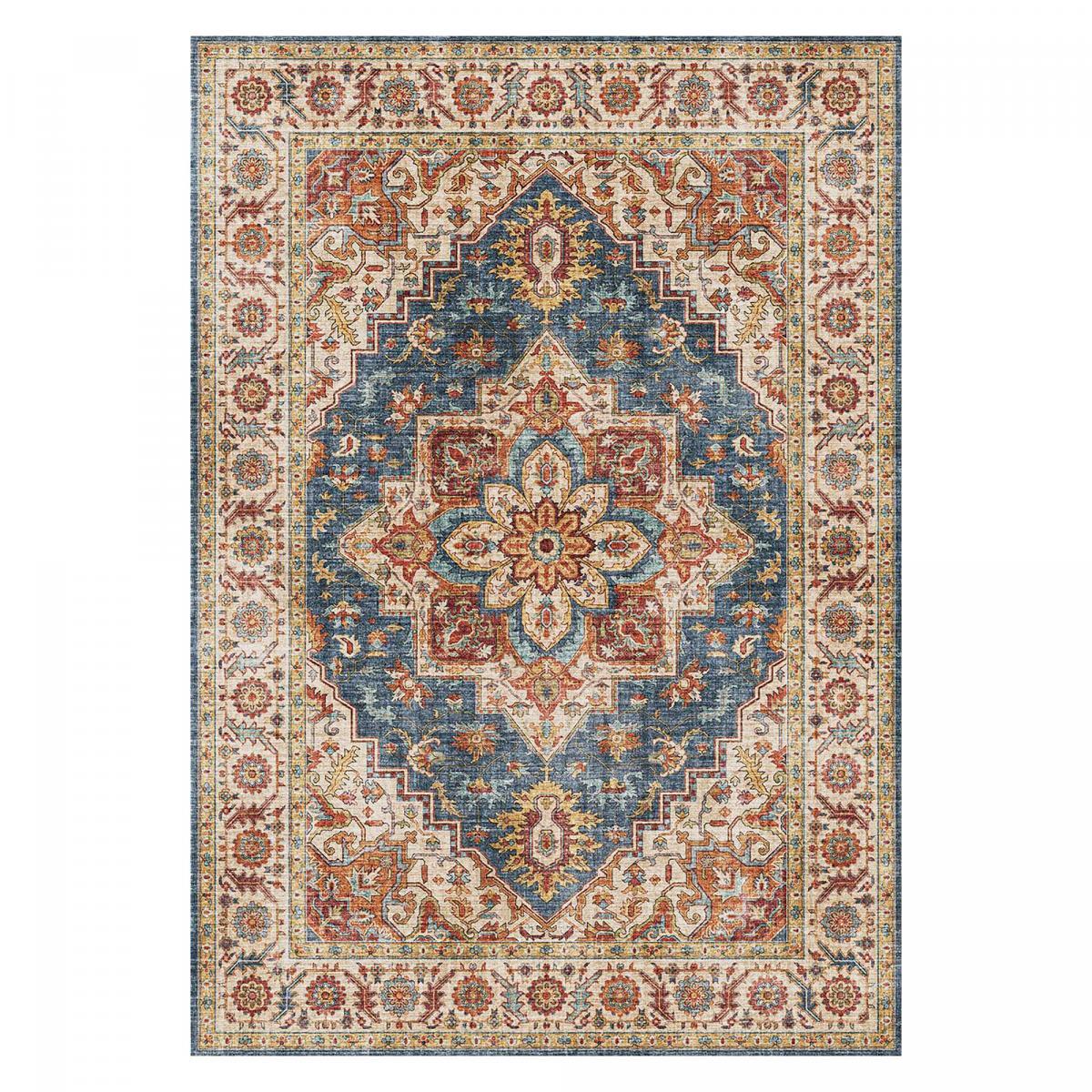 Tapis salon et chambre tissé motif oriental BALE