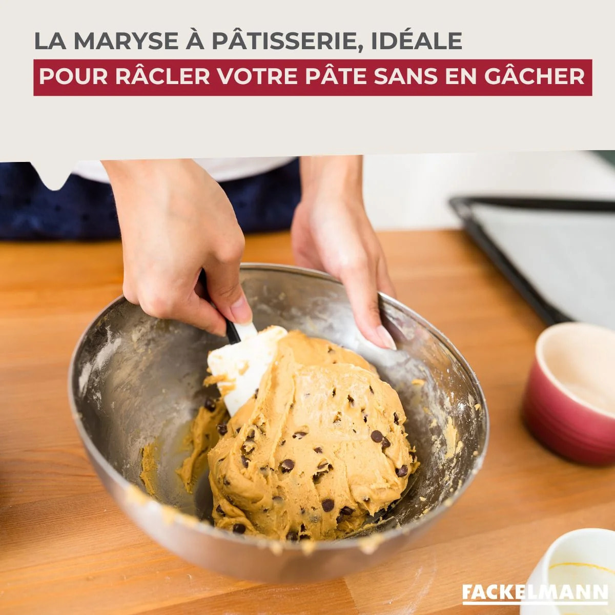 Maryse de pâtisserie et de cuisine manche en résine de 52 cm Fackelmann