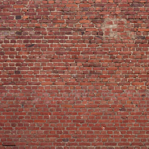 Papier peint brique rouge panoramique - Brique