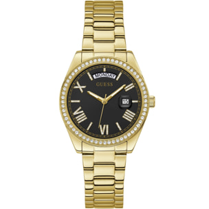 Guess Reloj Con Día Y Fecha Luna