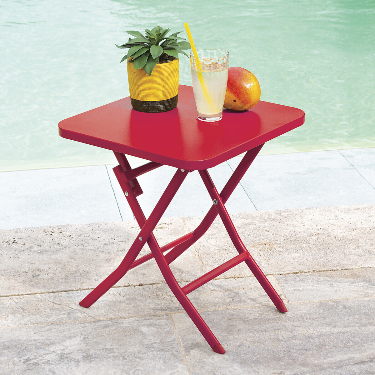 Table d’appoint Greensboro groseille
