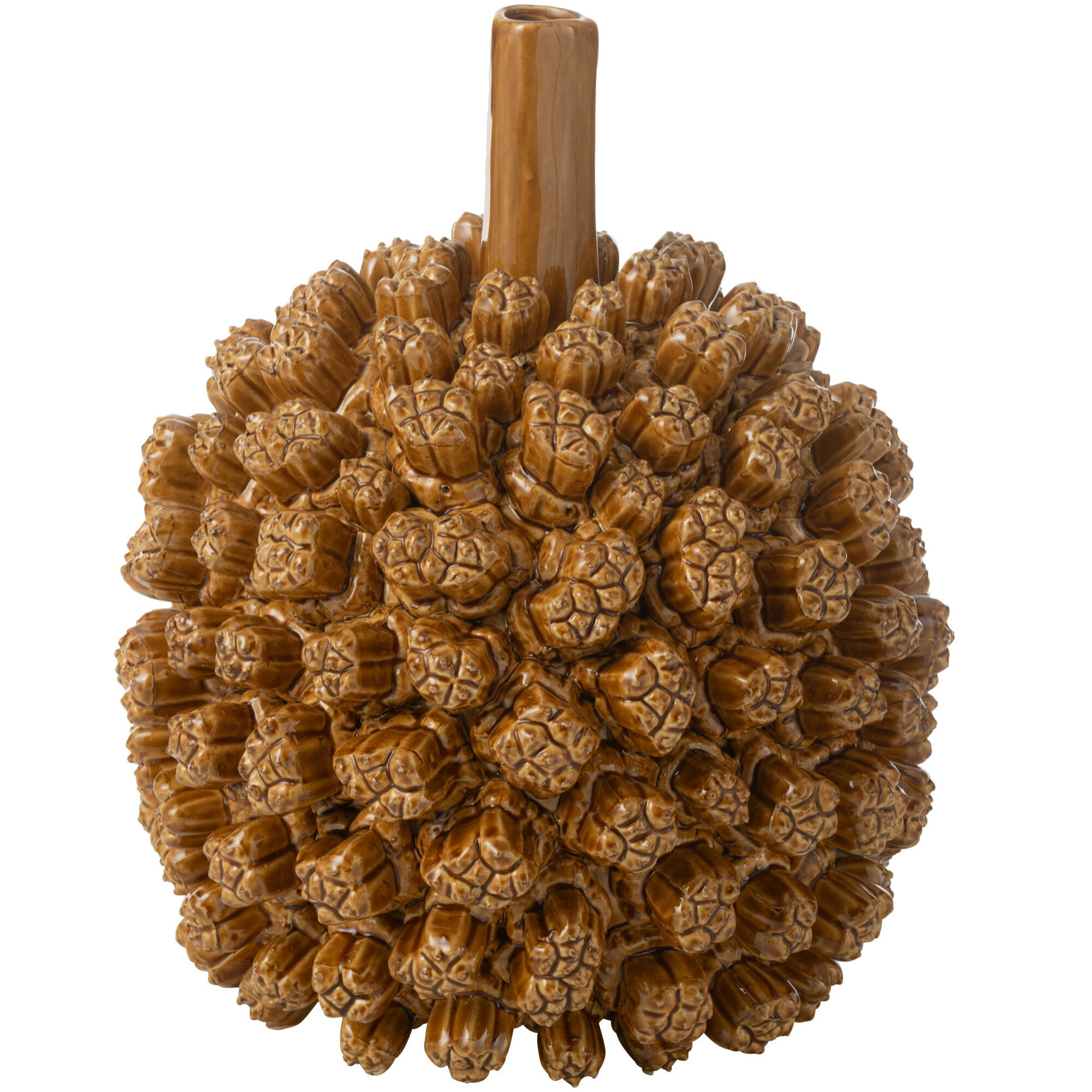 J-Line vase Saki - céramique - jaune - large