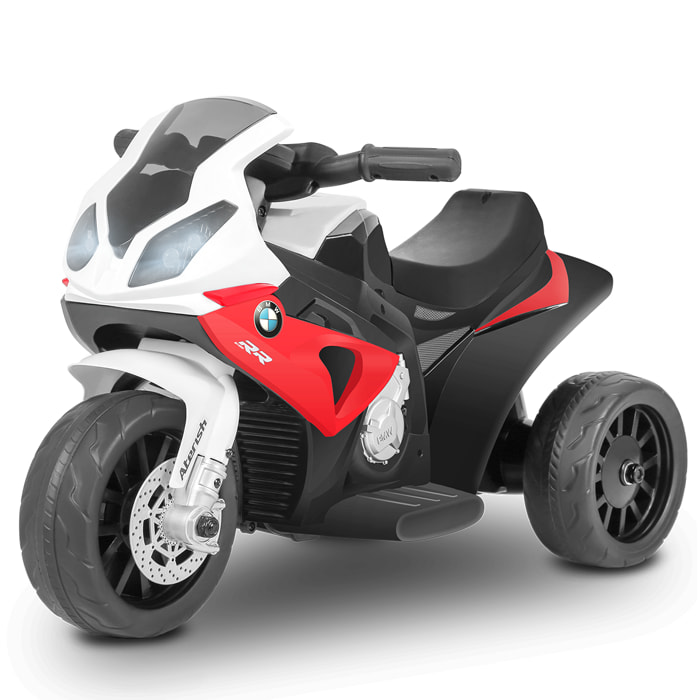 Moto eléctrica niños BMW S1000 RR triciclo infantil 6V +18 meses