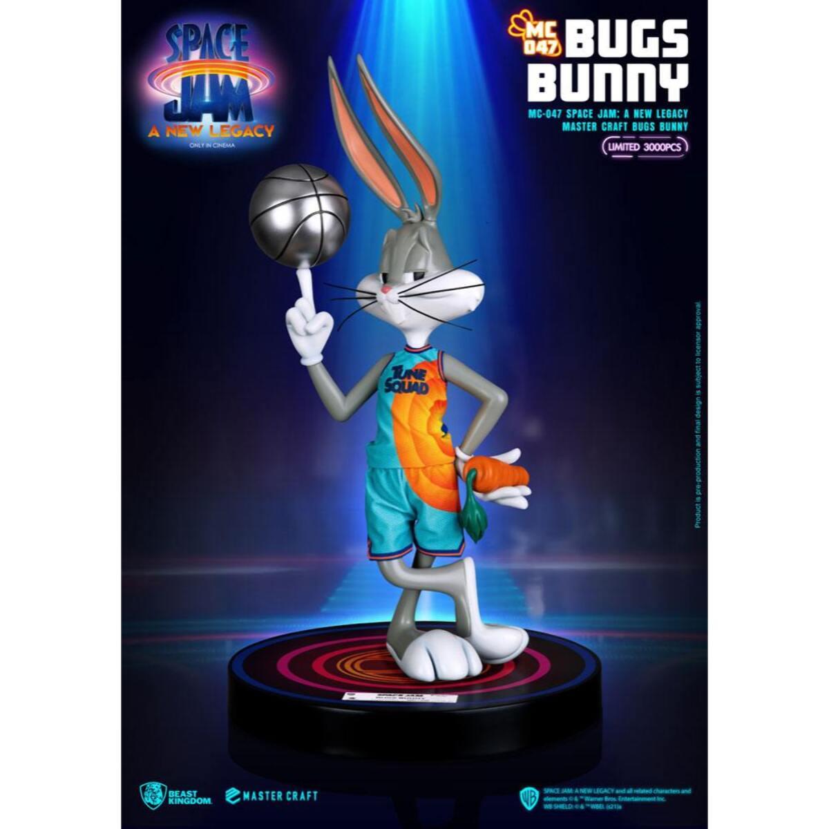 Space Jam 2 Statua Master Craft Bugs Bunny 43 Cm Beast Kingdom Toys