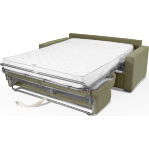 Canapé convertible express 3 places en velours côtelé - PALOMA