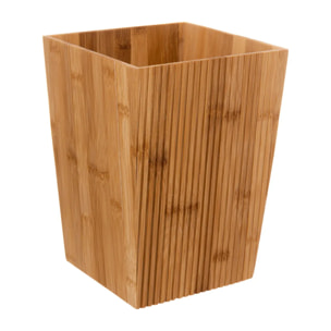 Poubelle en bambou 6L "Terre Inconnue"