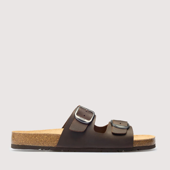 Sandalia Bio Piel Marrón - Cherokee