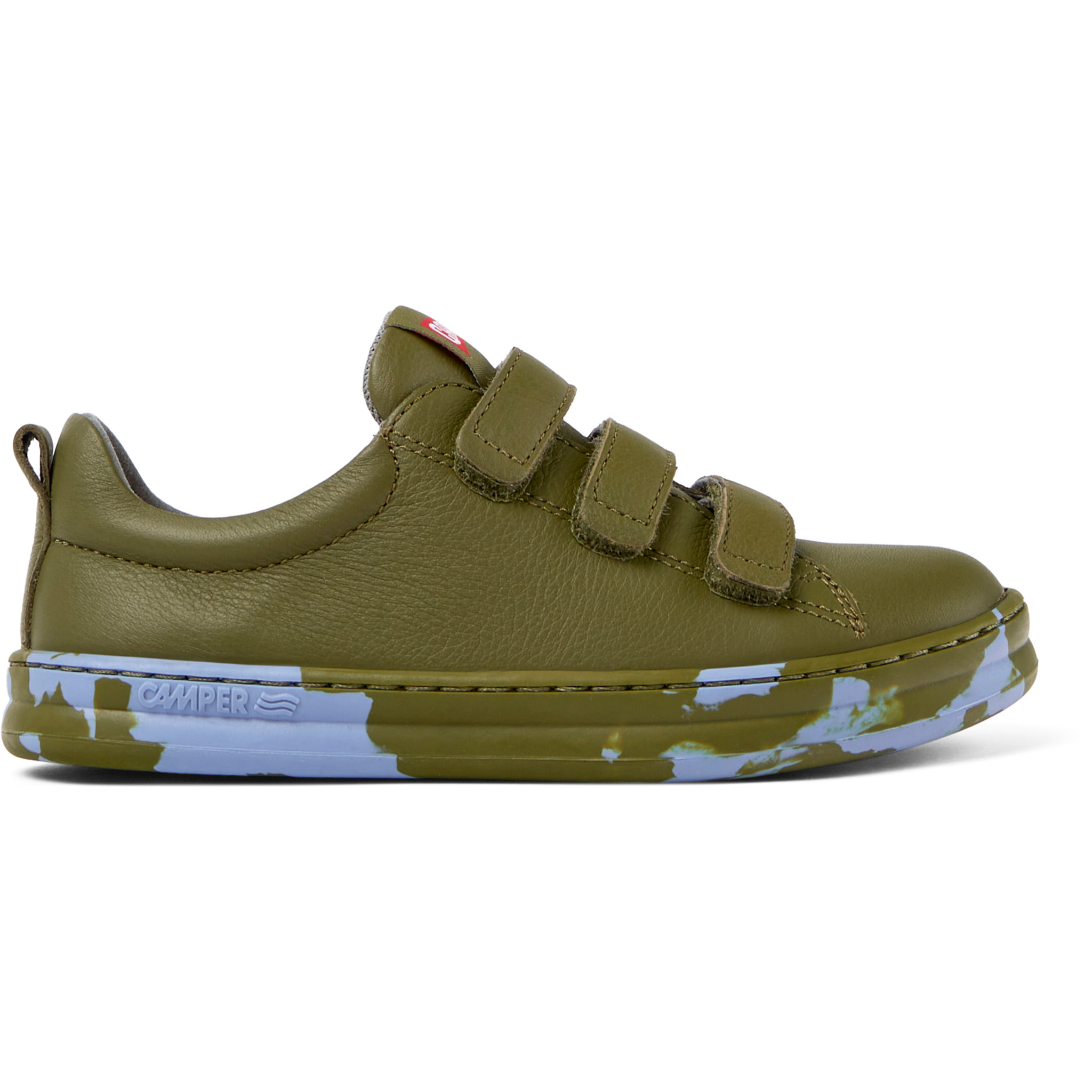 Sneakers - CAMPER Runner Four - Verde - Pelle liscia