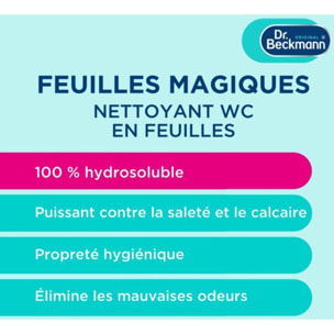 Nettoyant DR BECKMANN Feuilles Magiques – WC – Fraîcheur Brise Marine
