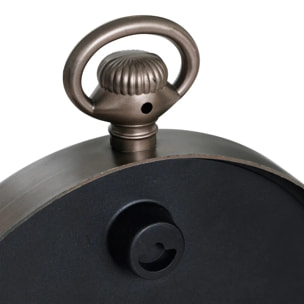 Horloge Awa marron D27cm