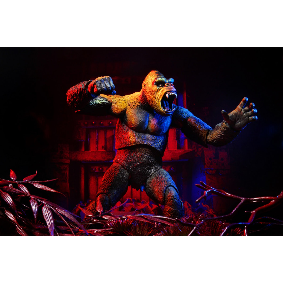 King Kong Figura Ultimate Kong Illustrato Neca