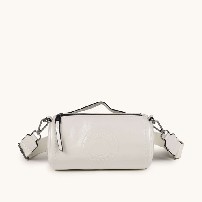 MH FW25 CROSSBODY BARREL C/WHITE