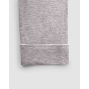 Camisón camisero viscosa punto gris