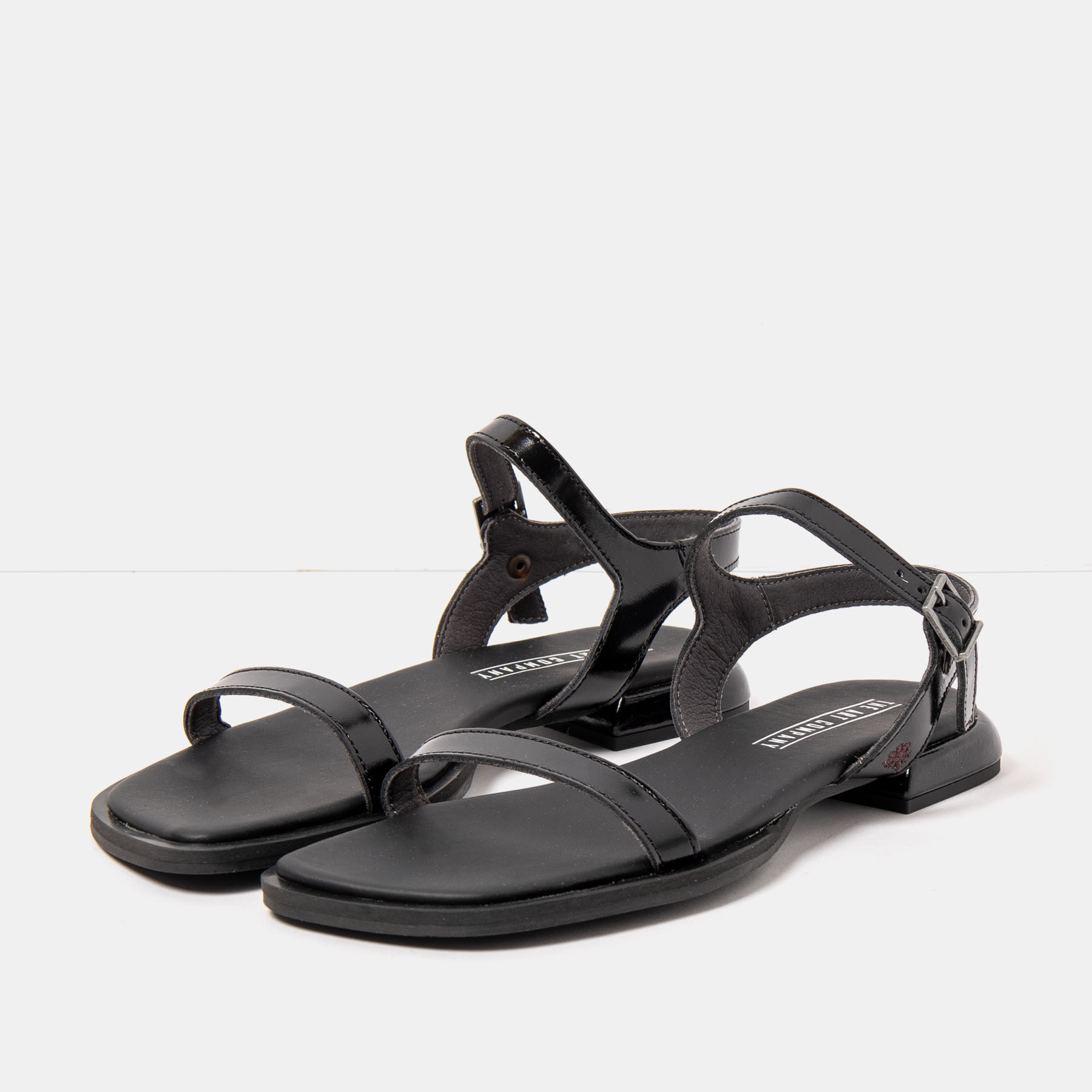 Sandalias 2000 NAPPA SHINNY BLACK / BERGAMO color Black