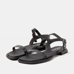 Sandalias 2000 NAPPA SHINNY BLACK / BERGAMO color Black