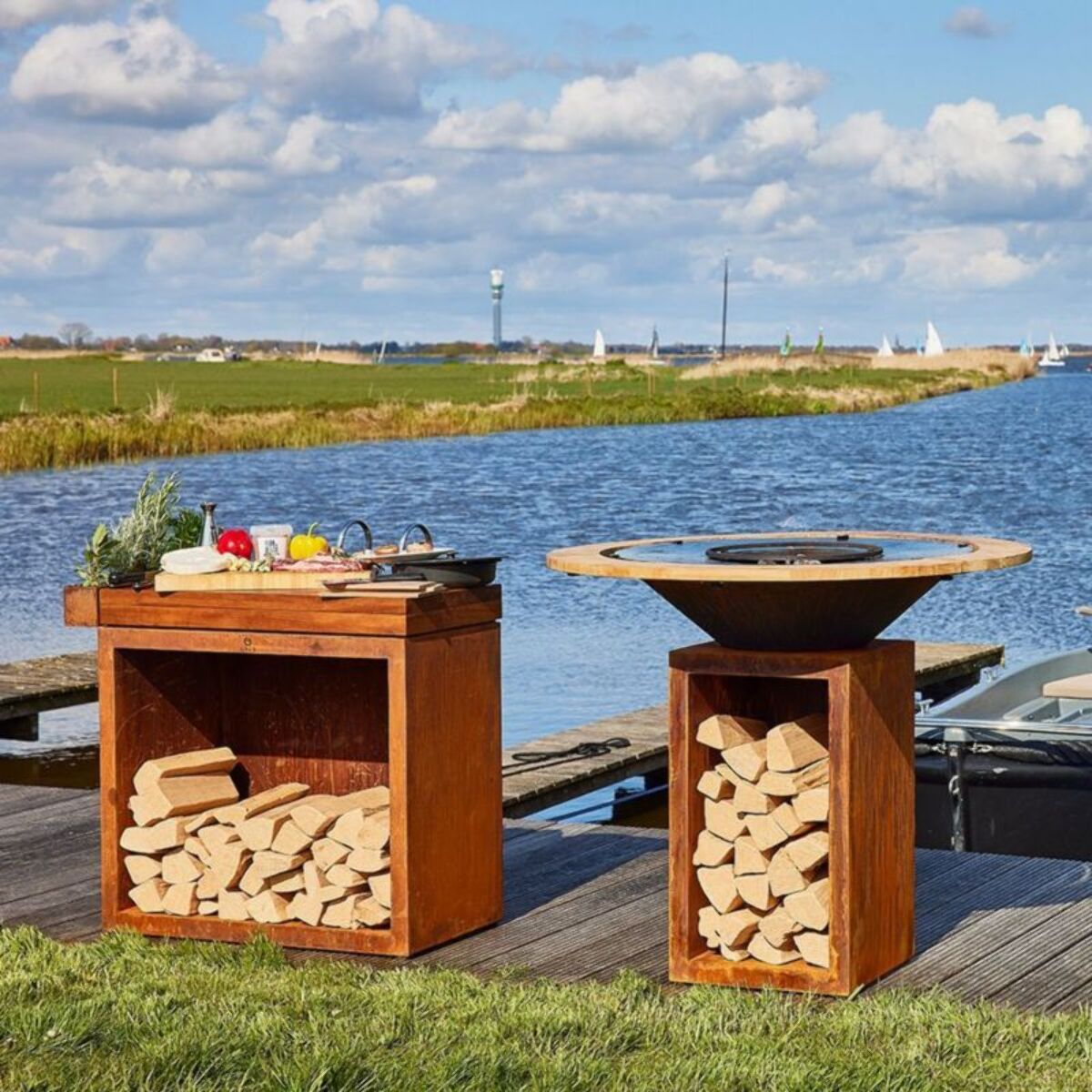 Ustensile barbecue OFYR Fire Guard Ring 85 OA-FGR-85