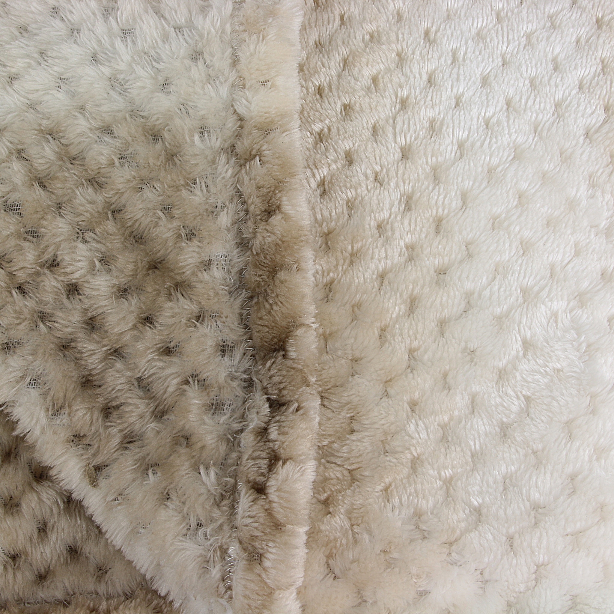 Plaid - HOME DECO FACTORY - Nid Abeille - Tie and Dye - Beige