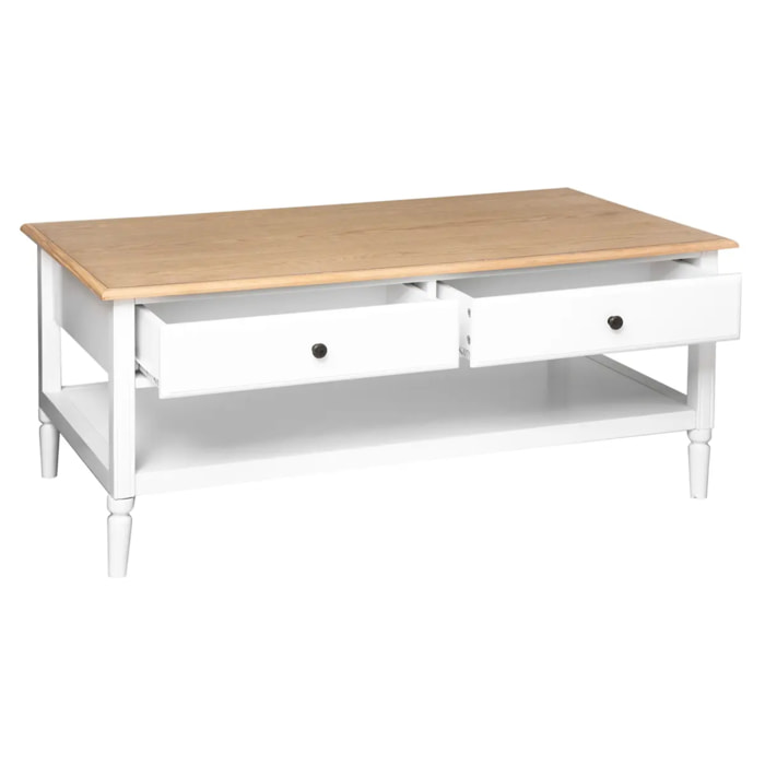 Table basse "Solen" - blanc